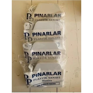 Otomatik Panjur Makarası Kapı Beyaz 4 Adet