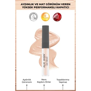 Aydınlık Görünüm Sağlayan Yoğun Likit Göz Altı Kapatıcısı - Liquid Concealer 102 Rose Beige
