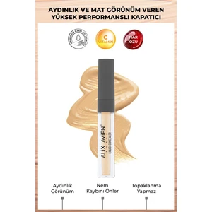 Aydınlık Görünüm Sağlayan Yoğun Likit Göz Altı Kapatıcısı - Liquid Concealer 106 Creamy
