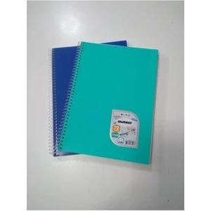 A5 72 Yaprak Spiralli Çizgili Defter