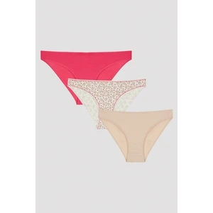 Teddy Love 3lü Slip Külot