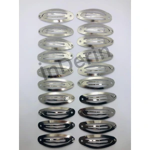 Metal Çıtçıtlı Toka 5 cm (20 Adet) -Nikel Kaplama-Yerli Üretim