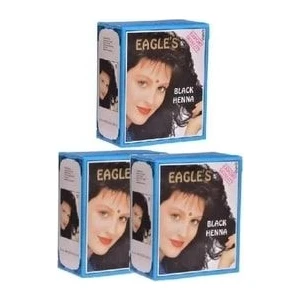 Hint Kınası Siyah 6'lı Kutu 3 Adet