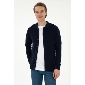 U.S. Polo Assn. Erkek Lacivert Hırka (Triko) 50297074-VR033