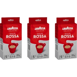 Qualıta Rossa Filtre Kahve 750 gr (3 Adet 250 gr)