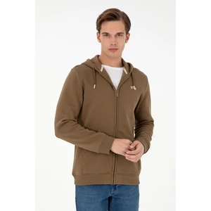 U.S. Polo Assn. Erkek Haki Hırka (Örme) 50293146-VR027