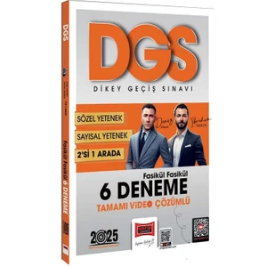 Yargı Yayınevi 2025 Dgs Sayısal Sözel 2 Si Bir Arada Fasikül Fasikül 6 Deneme Tamamı Video Çözümlü