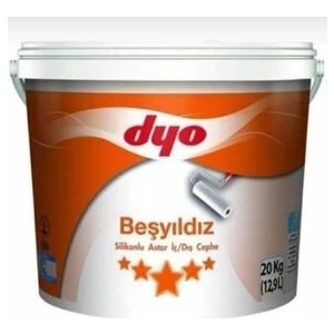 Beşyıldız Silikonlu Iç/dış Cephe Astarı 3,5kg