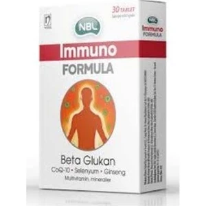 Immuno Formula Selenyum & Beta Glukan 30 Tablet