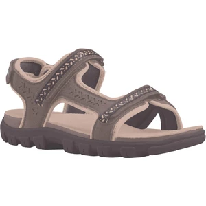 Quechua Kadın Outdoor Deri Sandalet - Mor - NH500