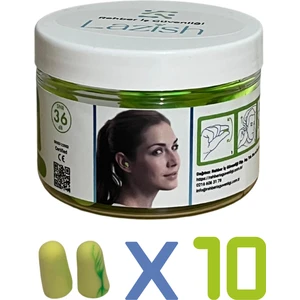 Moldex Pura-Fit (7700) Yumuşak Kulak Tıkacı, Ce Onaylı, En 352-2, Snr 35 Db, 10 Çift
