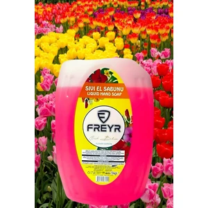 FREYR Sıvı El Sabunu 5Kg Nemlendirici-Ekstra Çiçek Bahçesi Parfümlü