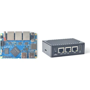 Friendly Elec FriendlyElec NanoPi R4S 4GB RAM Combo with Case – No Unique MAC Address