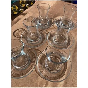 12 Parça Bardak Takımı Buket 6 Kişilik Çay Seti