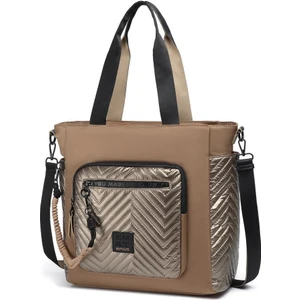 Smart Bags Parlak Kumaş Çapraz Askılı Kadın Omuz Çantası 3246