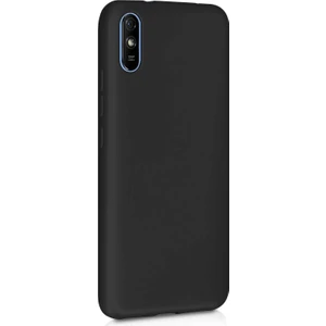 Xiaomi Redmi 9A Premium Silikon Kılıf Siyah