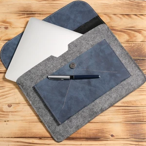 Keçe Laptop Kılıfları 13-13.3-14 Inç Macbook Air ve Ultrabook / Evrak Çantası