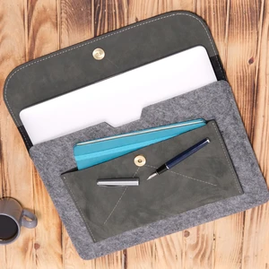 Keçe Laptop Kılıfları 13-13.3-14 Inç Macbook Air ve Ultrabook / Evrak Çantası