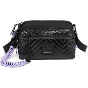 Smart Bags Parlak Kumaş Çapraz Askılı Kadın Postacı Çantası 3249