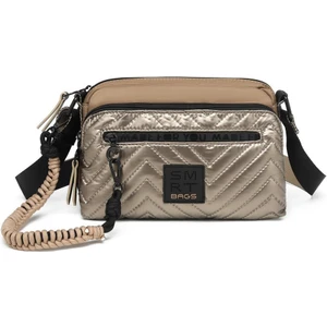 Smart Bags Parlak Kumaş Çapraz Askılı Kadın Postacı Çantası 3249