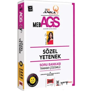 Yargı Yayınevi 2025 Meb-Ags Anka Serisi Sözel Yetenek Tamamı Çözümlü Soru Bankası - Cansu Bolat