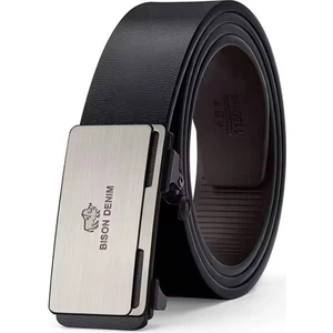 Bidon hakiki deri İtalyan kemer 120cm