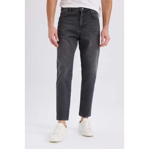 90's Slim Fit Dar Kalıp Yüksek Bel Dar Paça Jean Pantolon E8499AX24WN