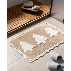 Lumièrematin Banyo Paspas - Beyaz/bej - 50X80 cm