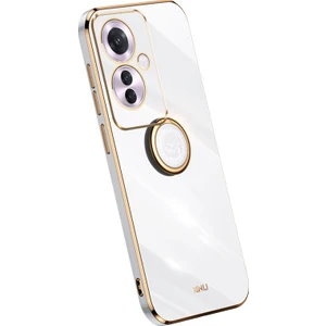 Oppo RENO11 F 5g Elektrokaplama Tpu Telefon Kılıfı ve Kickstand (Yurt Dışından)