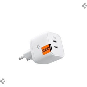 35W USB-C 2 Port Mini Hızlı Şarj Aleti Samsung PPS / Isı Düşürücü GaN Destekli Akım Korumalı Güç Adaptörü iPhone & Android & iPad & MacBook Type-C - ACH03714