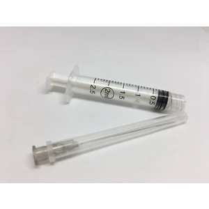 Dental Kilitli Enjektör 2 ml Gri 40mm (220 Adet)
