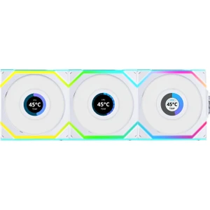 Lian Li Unı Fan Reverse Sl Wıreless LCD 3X120MM Beyaz Kasa Fanı (G99.12RSLLCD1W3W.00)
