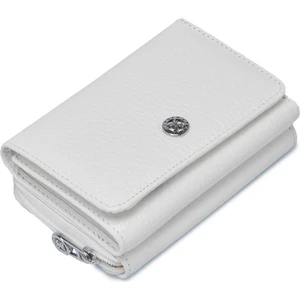 Beyaz Hakiki Deri Kadın Cüzdan - S1CB00005798-B69