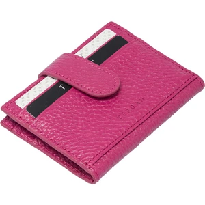 Fuşya Hakiki Deri Erkek Kredi Kartlık - S1KK00001617-C42