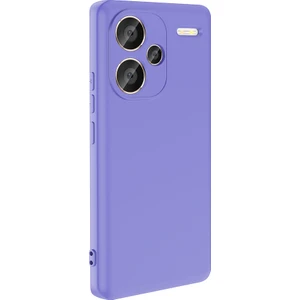 Xiaomi Redmi Note 13 Pro Plus 5g Kılıf Mara Lansman Soft Silikon Içi Kadife Lila