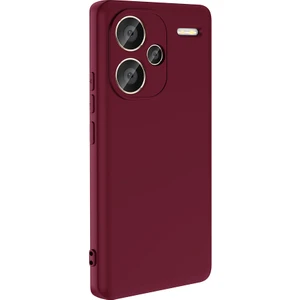 Xiaomi Redmi Note 13 Pro Plus 5g Kılıf Mara Lansman Soft Silikon Içi Kadife Mürdüm