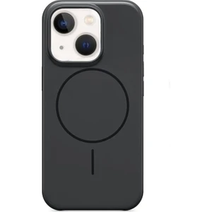 Apple iPhone 15 Kılıf Magsafeli Sert Mika Baets Kapak Siyah