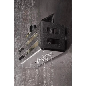 Mavi Trend Paslanmaz Metal Banyo Rafı, Modern Banyo Rafı, Şampuan Rafı, Banyo Rafı, Banyo Düzenleyici