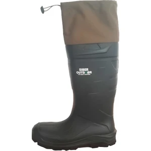 Polimer Astarlı Çizme-Haki-Konçlu