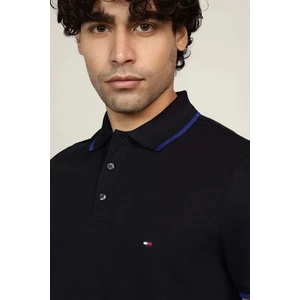 Tommy Hilfiger Erkek Lacivert Polo Yaka T-Shirt
