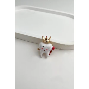 Fırçalı Mineli Sevimşi Diş Broş (3cm)