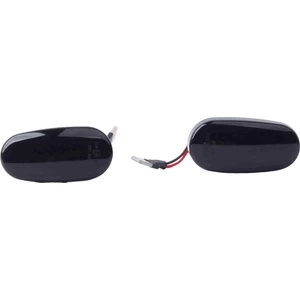 Led Dinamik Dönüş Sinyal Işığı Yan Işaretleyici Sıralı Flaşör Lambası Fiat Bravo 2007-2014 Için Alfa Romeo Gt Siyah (Yurt Dışından)