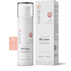 Sante Plus Cilt Tonu Eşitleyici ve Leke Karşıtı Cilt Tonuna Uyum Sağlayan BB Krem SPF 50+ 50 ML