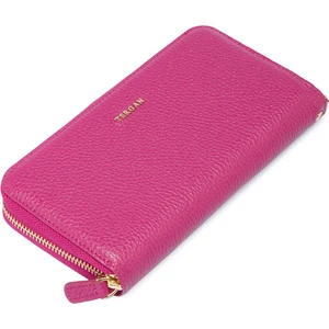Pembe Deri Kadın Cüzdan - S1CB00005734-C42  Pembe