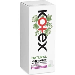 Natural Hijyenik + Günlük Ped %100 Pamuk Hipoalerjenik 28'li