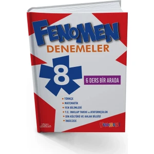 Fenomen Yayıncılık 8 Tüm Dersler Branş Denemeleri