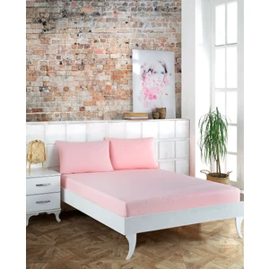Flex  Cotton Ranforce Pamuklu Tek Kişilik Lastikli Çarşaf Takımı (Yastık Kılıflı)