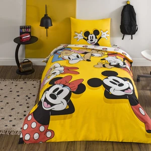 Lisanslı Disney Mickey & Friends Tek Kişilik Pamuk Nevresim Takımı