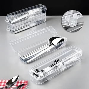 4'lü Çatal Bıçak Kaşık Saklama Kutusu Seti - Çeyizlik Organizer Düzenleyici Saklama Kabı