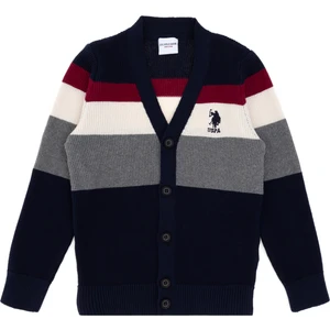 U.S. Polo Assn. Erkek Çocuk Lacivert Hırka (Triko) 50295507-VR033